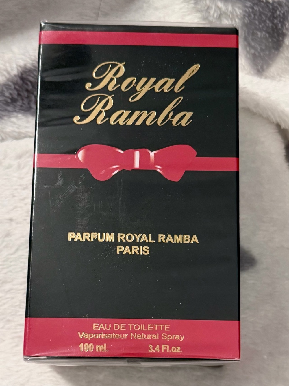 Eau de Toilette — Black with Pink Accents